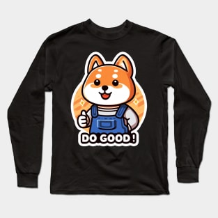 DO GOOD Shiba Inu Long Sleeve T-Shirt